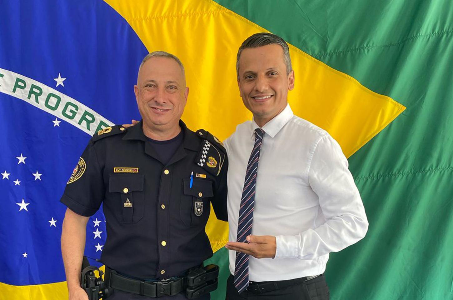 Posse do novo comando GCM