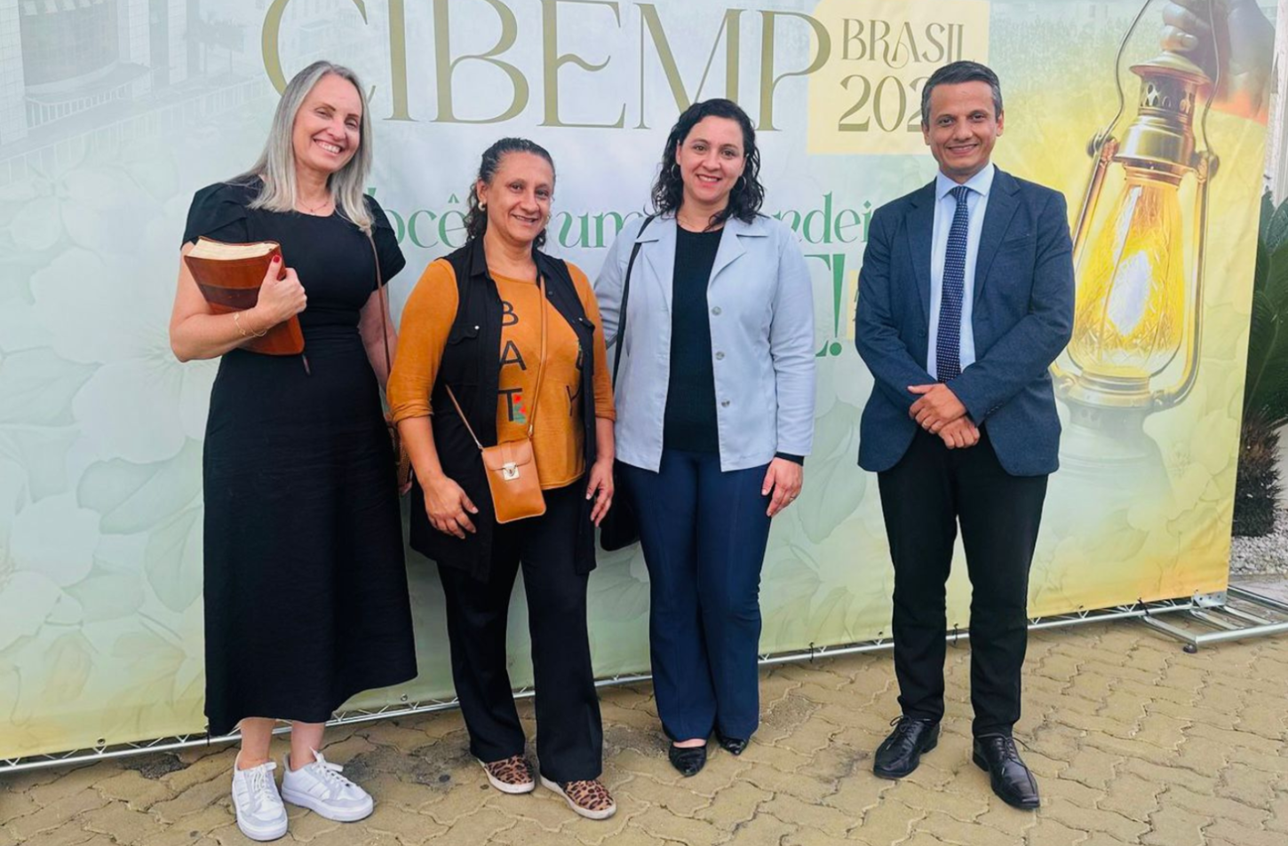 Primeira dama participa do Cibemp Brasil 2025 na Catedral de Perus.