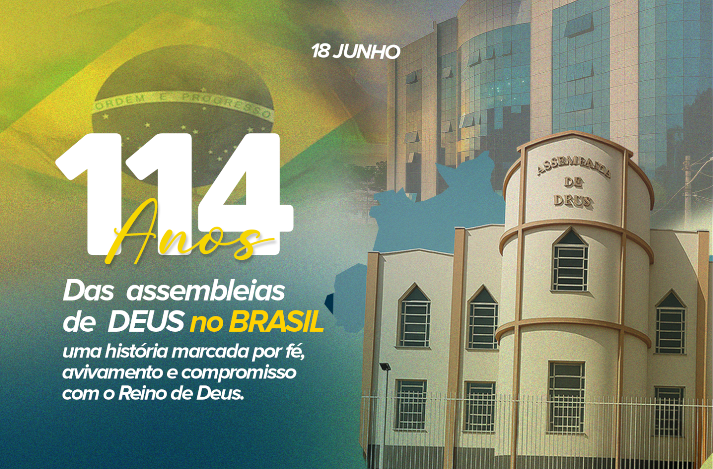 Assembleias de Deus celebram mais um ano de fé e missão no Brasil.