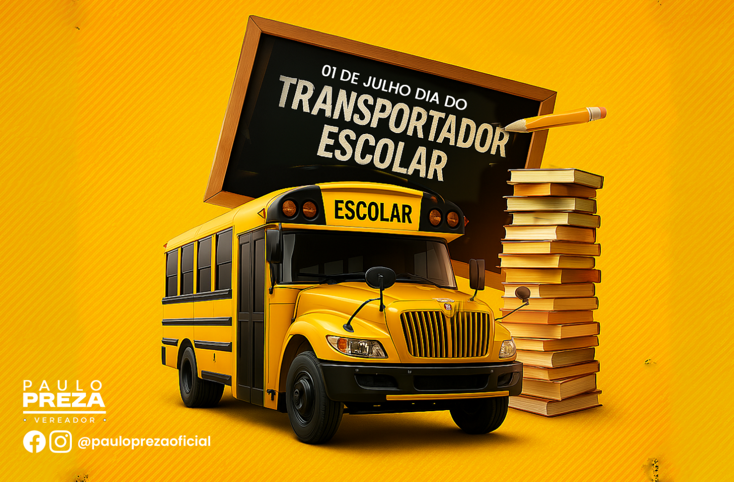 Dia do Transportador Escolar: Quem Conduz o Futuro com Cuidado.