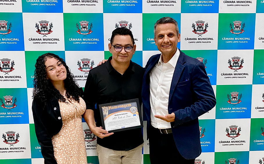 Igreja AD Verbo de Deus recebe Moção de aplausos na Câmara Municipal